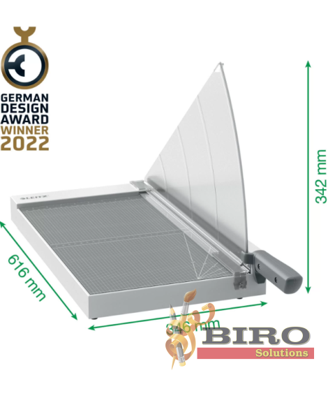 Ghilotina LEITZ Home Office Precision, A3, 10 foi, gri